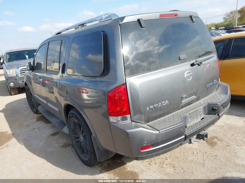 Vin: 5n1ba0nd7dn613044, lot: 44387538, nissan armada sl 20133