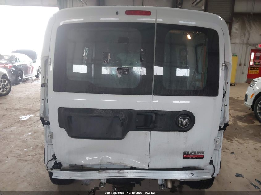 2022 Ram Promaster City Cargo Van VIN: ZFBHRFAB3N6Y31656 Lot: 43891985