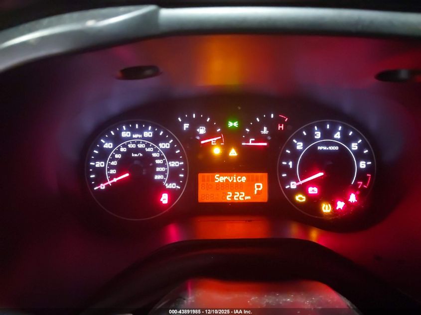 2022 Ram Promaster City Cargo Van VIN: ZFBHRFAB3N6Y31656 Lot: 43891985