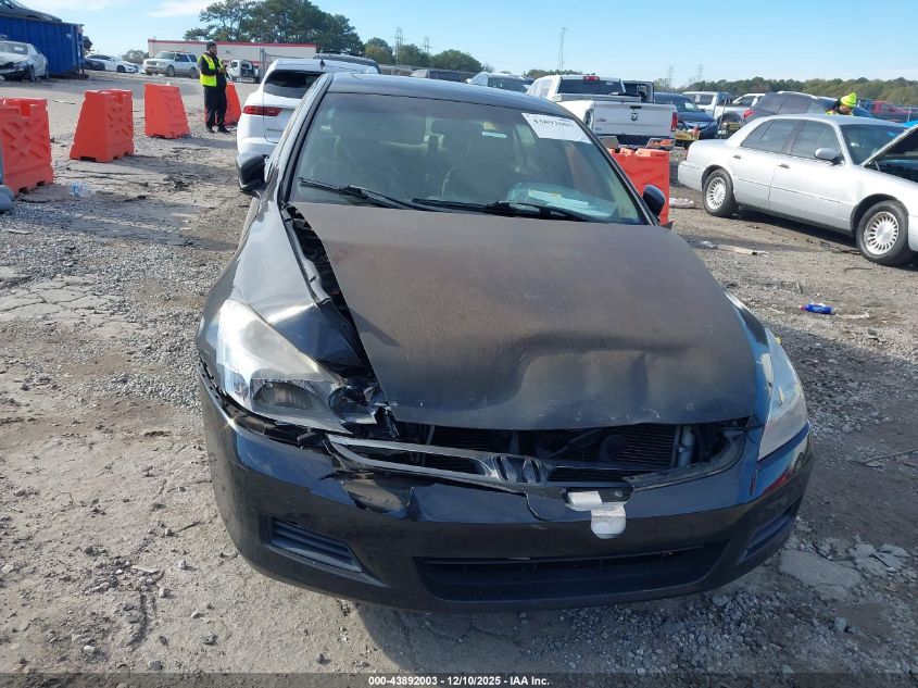 2007 Honda Accord 2.4 Ex VIN: 1HGCM568X7A061566 Lot: 43892003