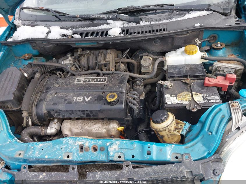 2008 Chevrolet Aveo Ls VIN: KL1TD56618B210852 Lot: 43892004