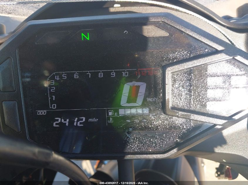 2026 Kawasaki Ex500 VIN: ML5EXGG16TDA72937 Lot: 43892017