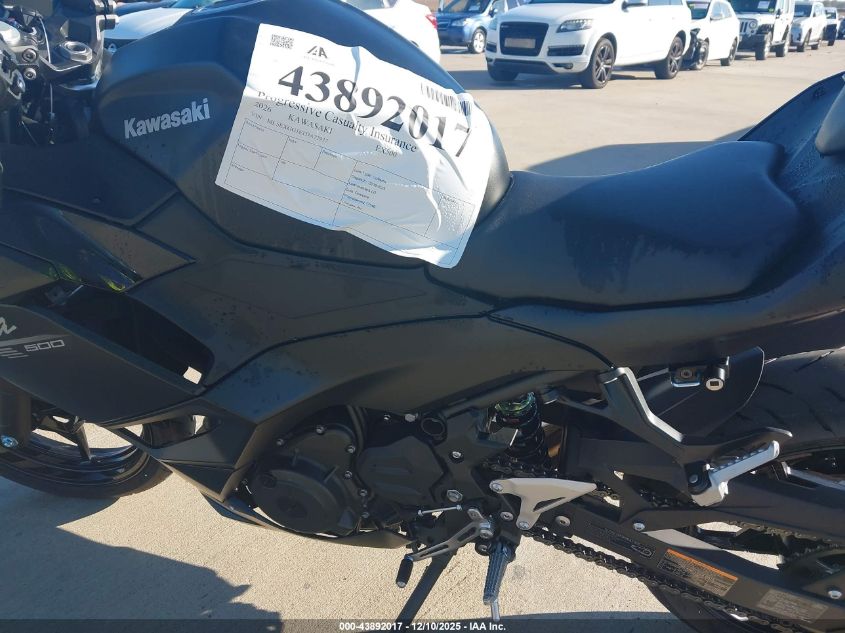 2026 Kawasaki Ex500 VIN: ML5EXGG16TDA72937 Lot: 43892017