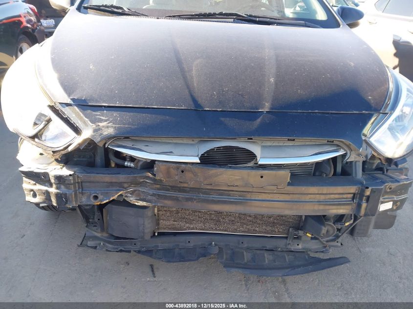 2017 Hyundai Accent Se VIN: KMHCT4AE7HU313312 Lot: 43892018