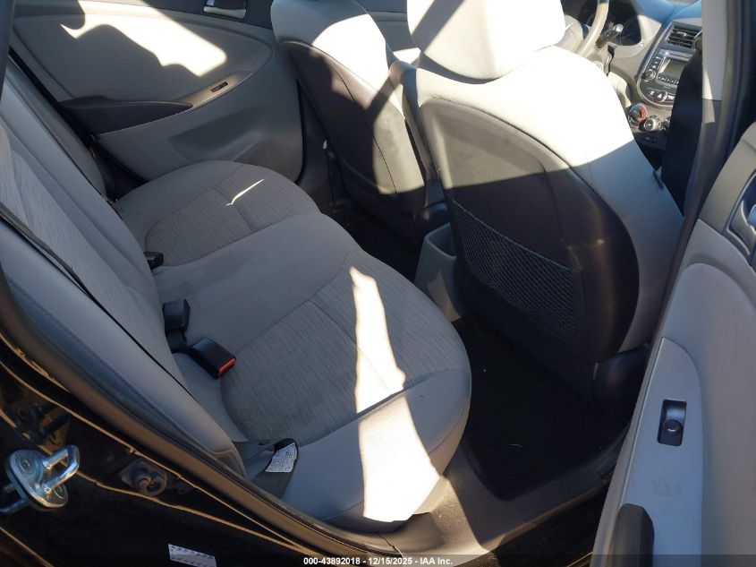 2017 Hyundai Accent Se VIN: KMHCT4AE7HU313312 Lot: 43892018