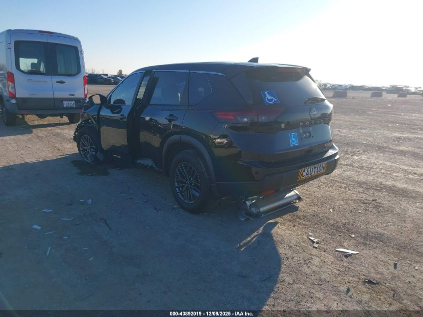 2025 Nissan Rogue S Fwd VIN: 5N1BT3AA5SC786111 Lot: 43892019