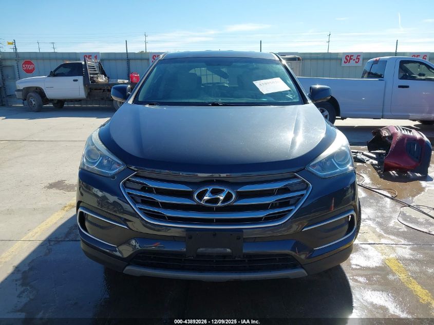2018 Hyundai Santa Fe Sport 2.4L VIN: 5XYZT3LB3JG564864 Lot: 43892026