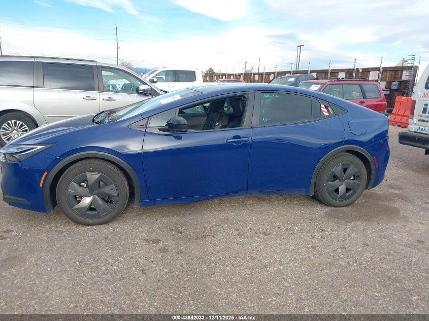 2023 Toyota Prius Le VIN: JTDACAAU2P3012825 Lot: 43892033