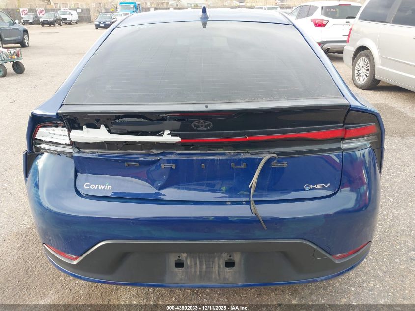 2023 Toyota Prius Le VIN: JTDACAAU2P3012825 Lot: 43892033