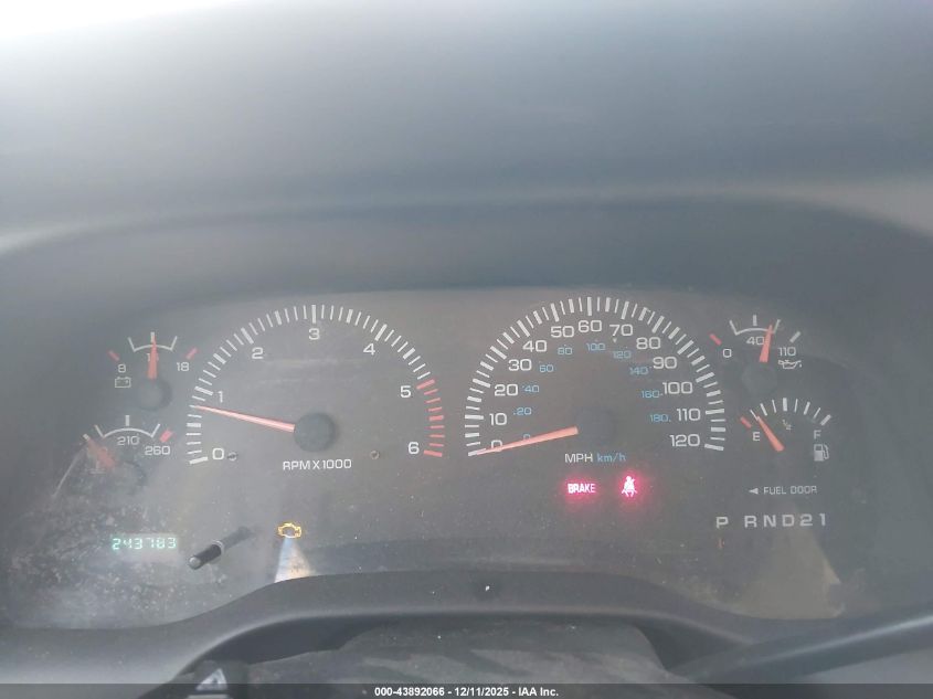 2001 Dodge Ram 1500 St VIN: 1B7HC13Y91J597968 Lot: 43892066