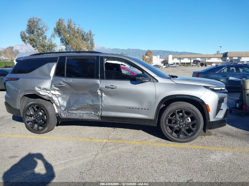 2025 Chevrolet Traverse Fwd Rs VIN: 1GNERLRS2SJ134644 Lot: 43892069