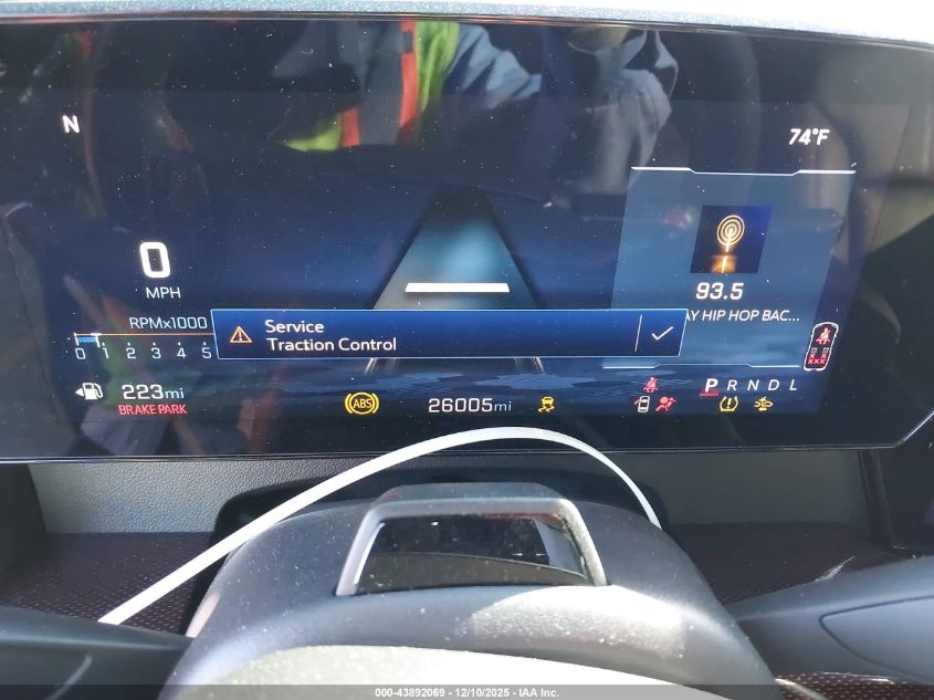 2025 Chevrolet Traverse Fwd Rs VIN: 1GNERLRS2SJ134644 Lot: 43892069