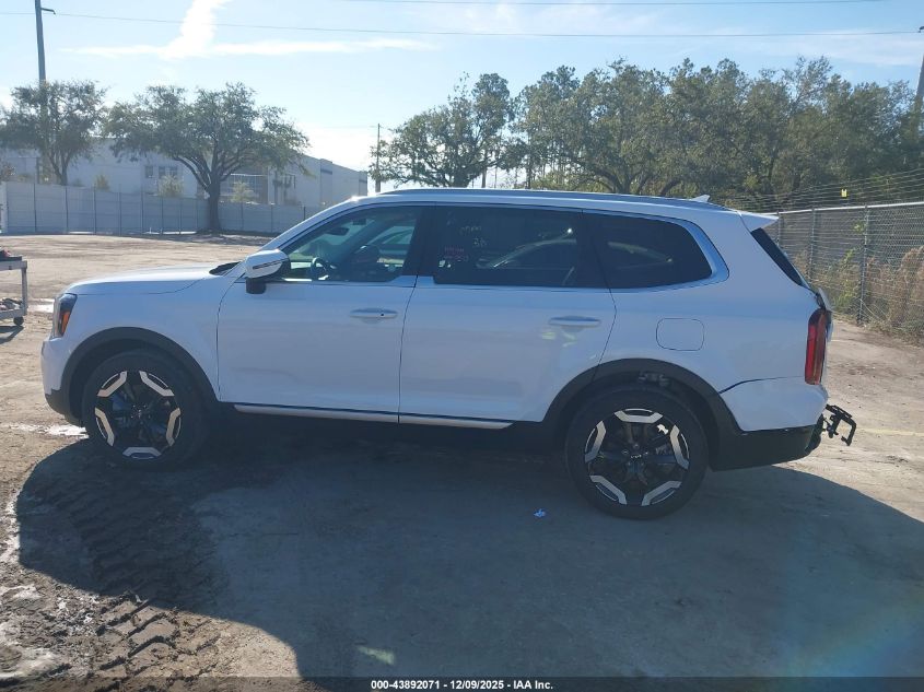 2025 Kia Telluride S VIN: 5XYP64GC7SG698009 Lot: 43892071