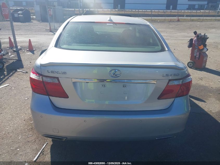 2007 Lexus Ls 460 VIN: JTHBL46F575026964 Lot: 43892095