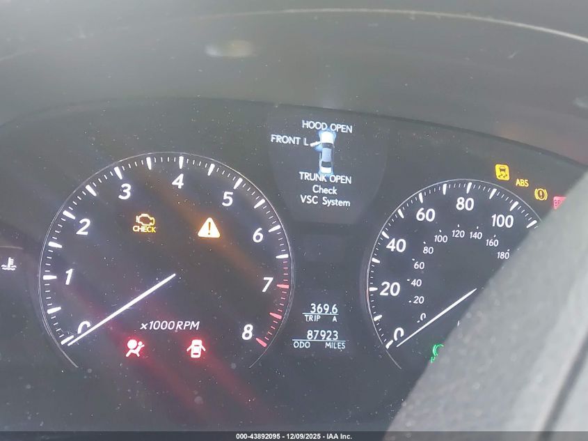 2007 Lexus Ls 460 VIN: JTHBL46F575026964 Lot: 43892095