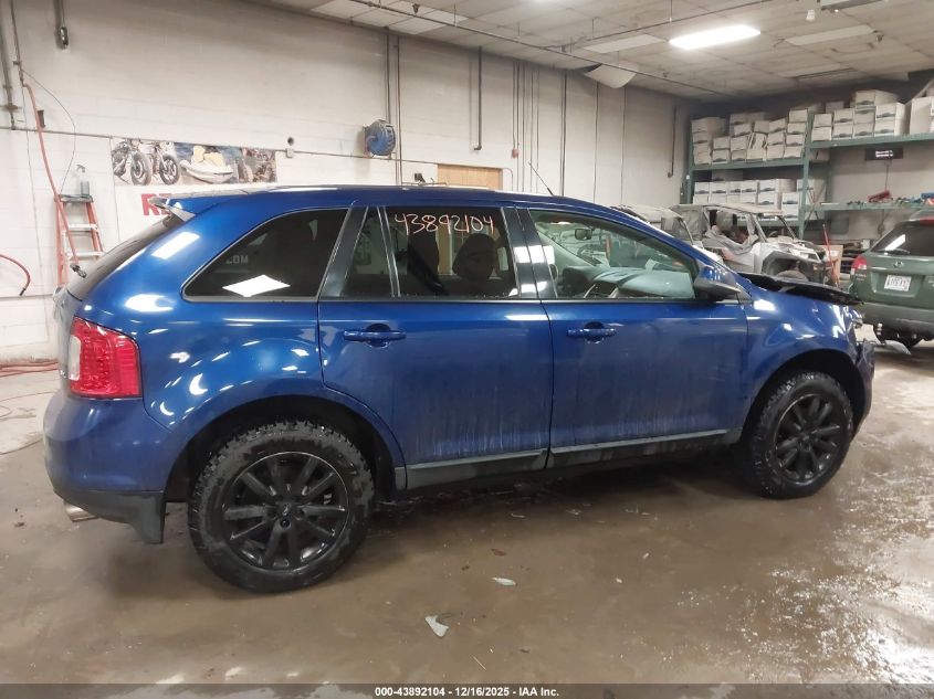 2013 Ford Edge Sel VIN: 2FMDK3JC9DBA86057 Lot: 43892104