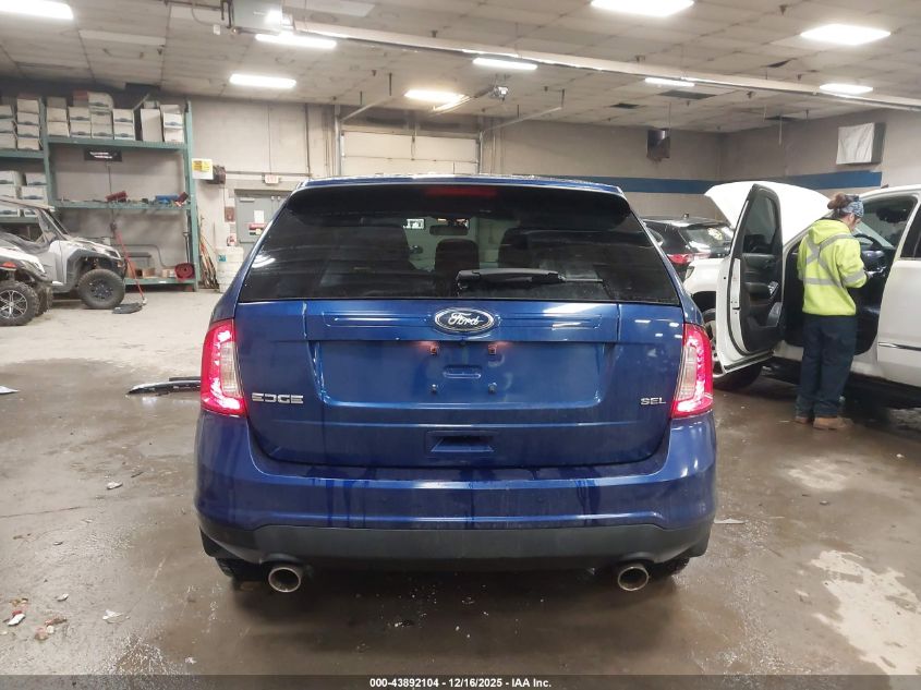 2013 Ford Edge Sel VIN: 2FMDK3JC9DBA86057 Lot: 43892104