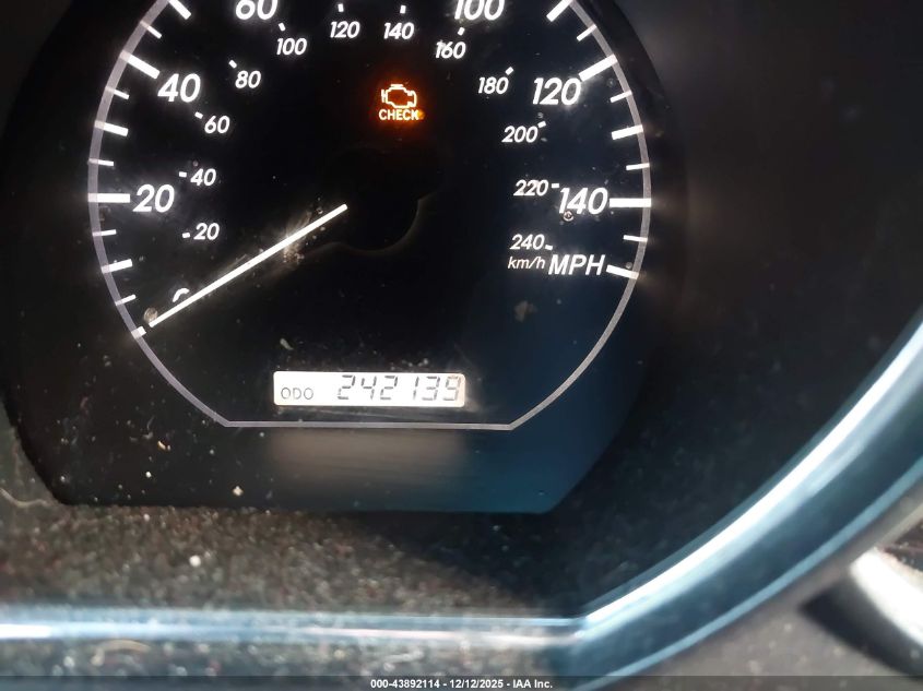 2004 Lexus Rx 330 VIN: JTJHA31U740045541 Lot: 43892114