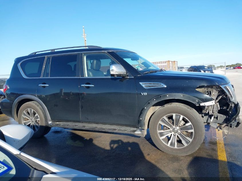 2020 Nissan Armada Sl 4Wd VIN: JN8AY2NC7L9617752 Lot: 43892117