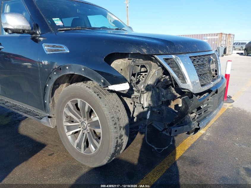 2020 Nissan Armada Sl 4Wd VIN: JN8AY2NC7L9617752 Lot: 43892117
