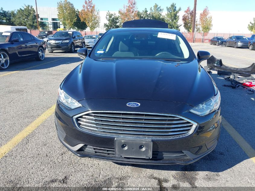 2020 Ford Fusion Hybrid Se VIN: 3FA6P0LU1LR221895 Lot: 43892122