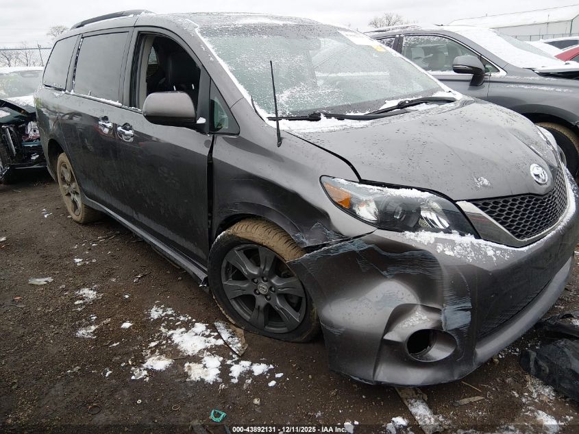 TOYOTA SIENNA SE 8 PASSENGER