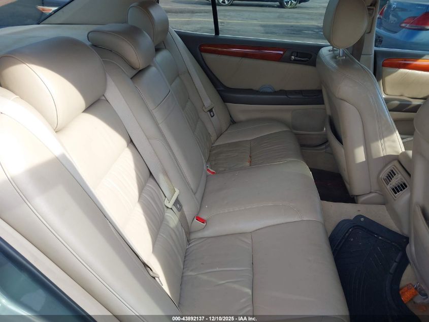 2001 Lexus Gs 300 VIN: JT8BD69S310137499 Lot: 43892137