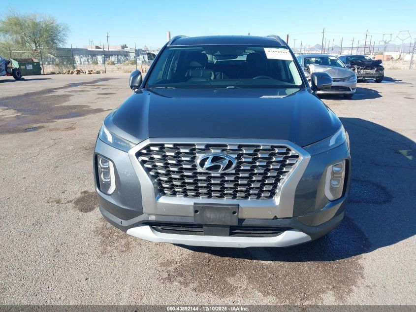 2021 Hyundai Palisade Sel VIN: KM8R44HE1MU218901 Lot: 43892144