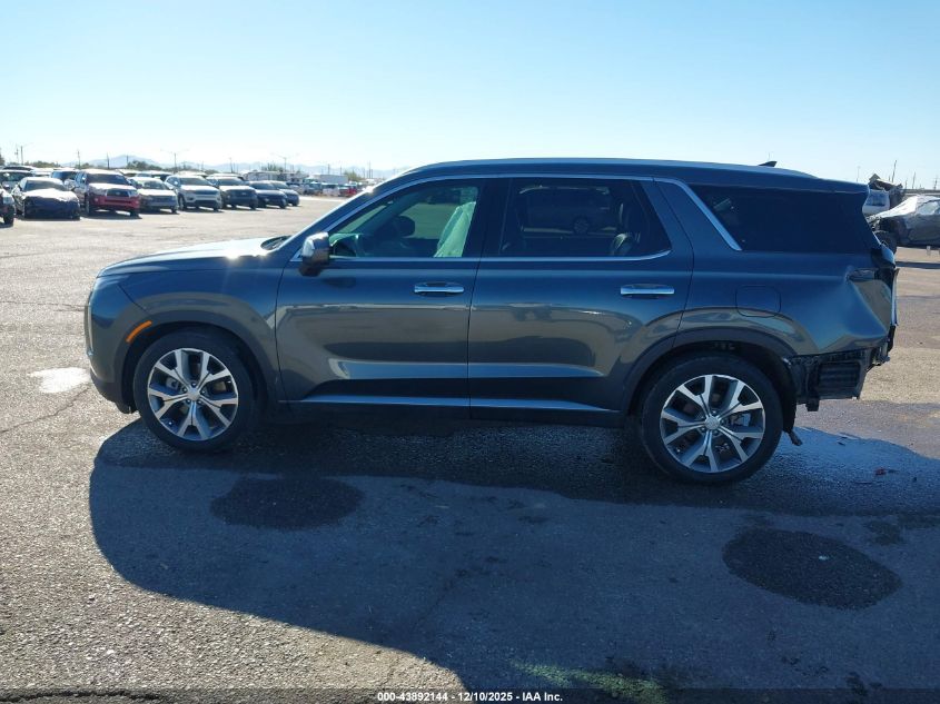 2021 Hyundai Palisade Sel VIN: KM8R44HE1MU218901 Lot: 43892144