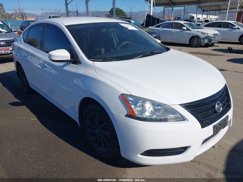 3N1AB7AP2FY298507 2015 Nissan Sentra Sv auction photo 1