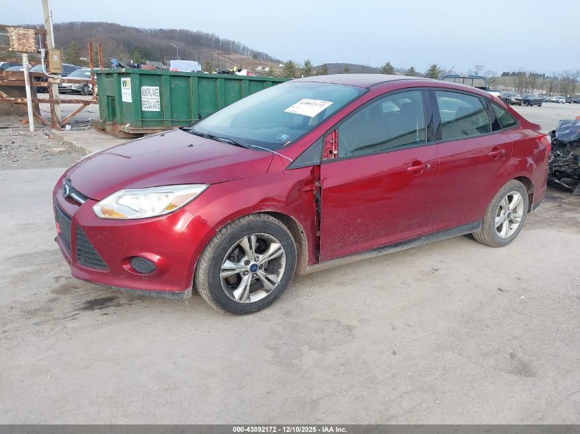 2014 Ford Focus Se VIN: 1FADP3F23EL449451 Lot: 43892172
