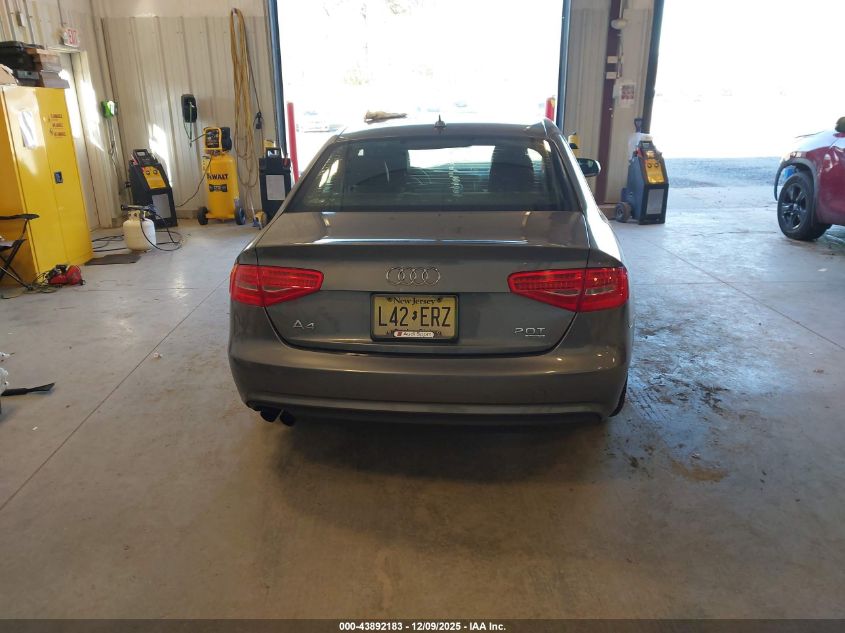 2013 Audi A4 2.0T Premium VIN: WAUBFAFLXDN027551 Lot: 43892183
