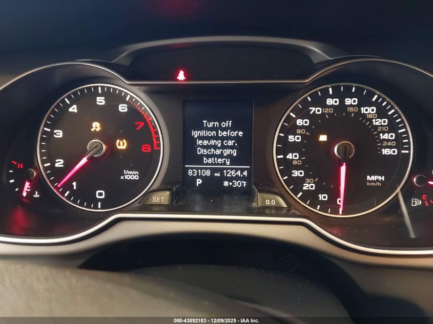 2013 Audi A4 2.0T Premium VIN: WAUBFAFLXDN027551 Lot: 43892183