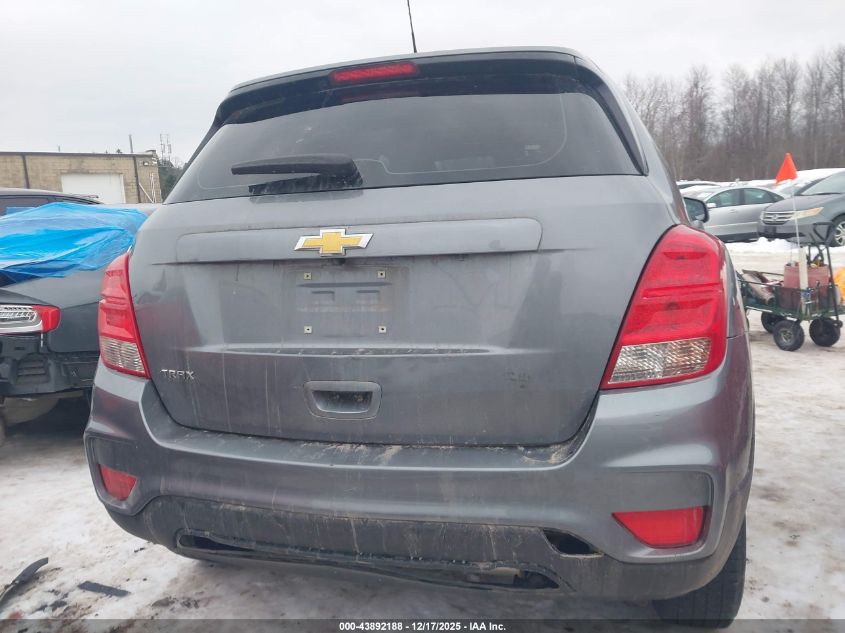 2020 Chevrolet Trax Fwd Ls VIN: 3GNCJKSB6LL155803 Lot: 43892188