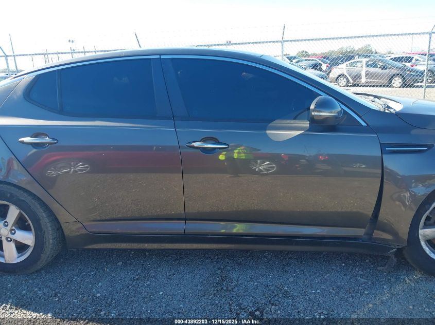 2014 Kia Optima Lx VIN: 5XXGM4A70EG324223 Lot: 43892203