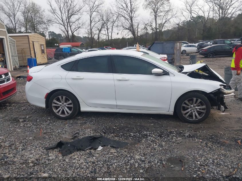 2015 Chrysler 200 Limited VIN: 1C3CCCAB6FN658007 Lot: 43892206