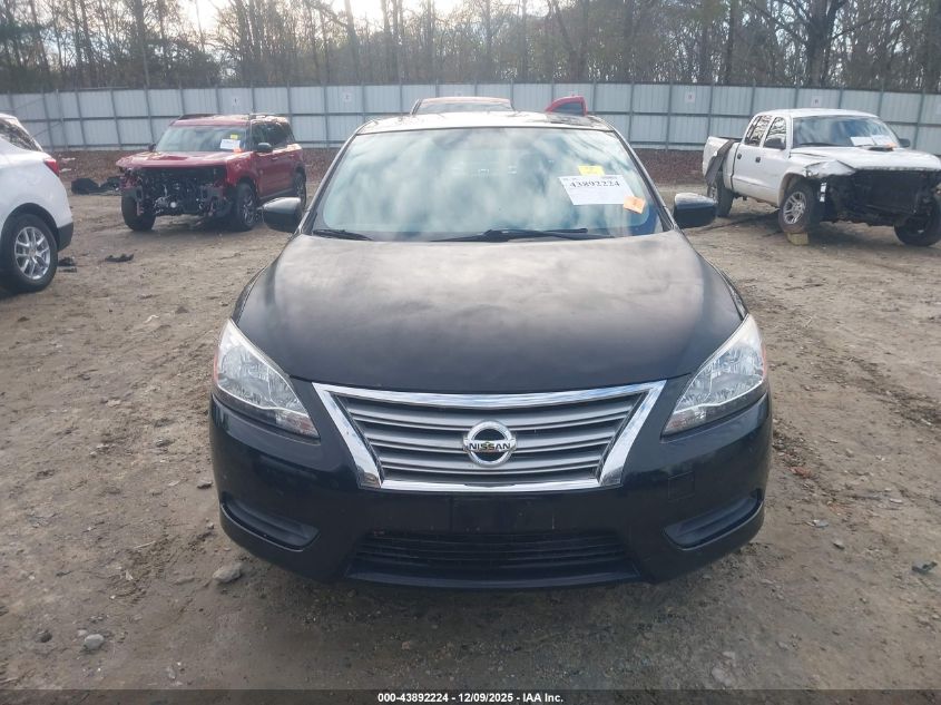 2014 Nissan Sentra Sv VIN: 3N1AB7AP3EY340830 Lot: 43892224