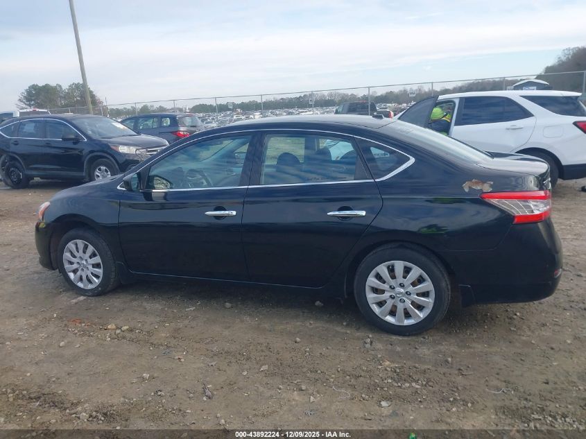 2014 Nissan Sentra Sv VIN: 3N1AB7AP3EY340830 Lot: 43892224