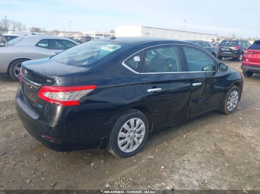 2014 Nissan Sentra Sv VIN: 3N1AB7AP3EY340830 Lot: 43892224