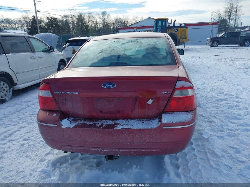 2006 Ford Five Hundred Sel VIN: 1FAFP24106G138051 Lot: 43892225