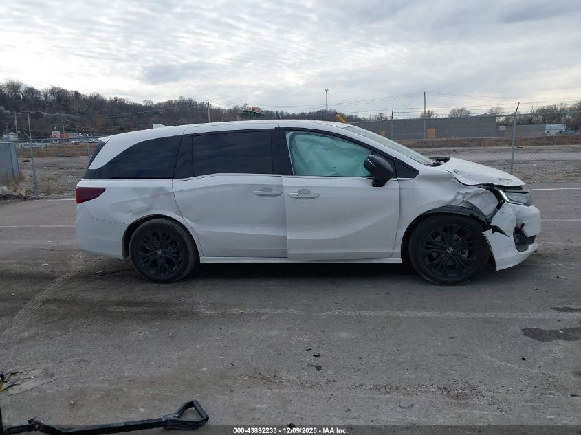 2025 Honda Odyssey Sport-L VIN: 5FNRL6H75SB021594 Lot: 43892233