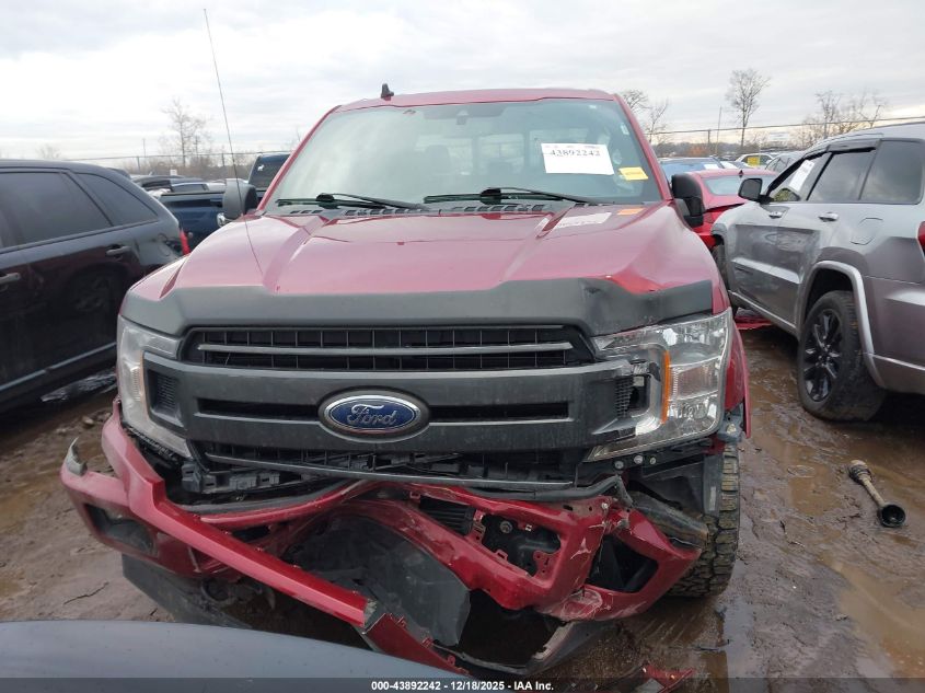 2019 Ford F-150 Xlt VIN: 1FTEW1E4XKFC82542 Lot: 43892242