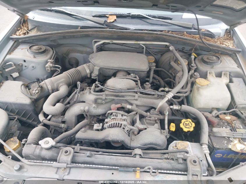 2005 Subaru Forester 2.5X VIN: JF1SG63645G726665 Lot: 43892252