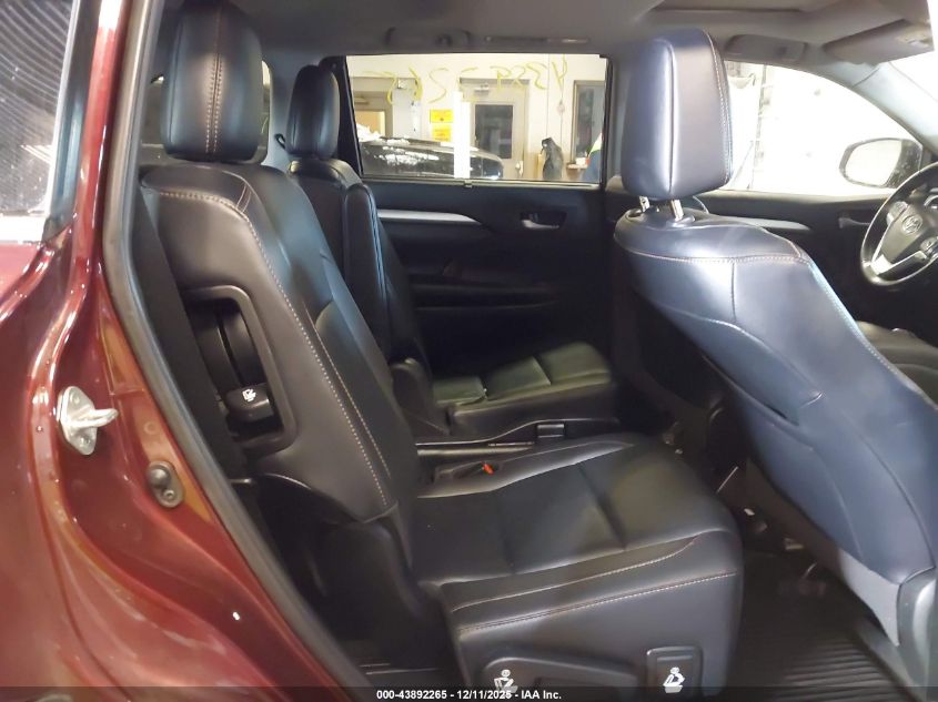 2019 Toyota Highlander Xle VIN: 5TDJZRFH1KS987865 Lot: 43892265