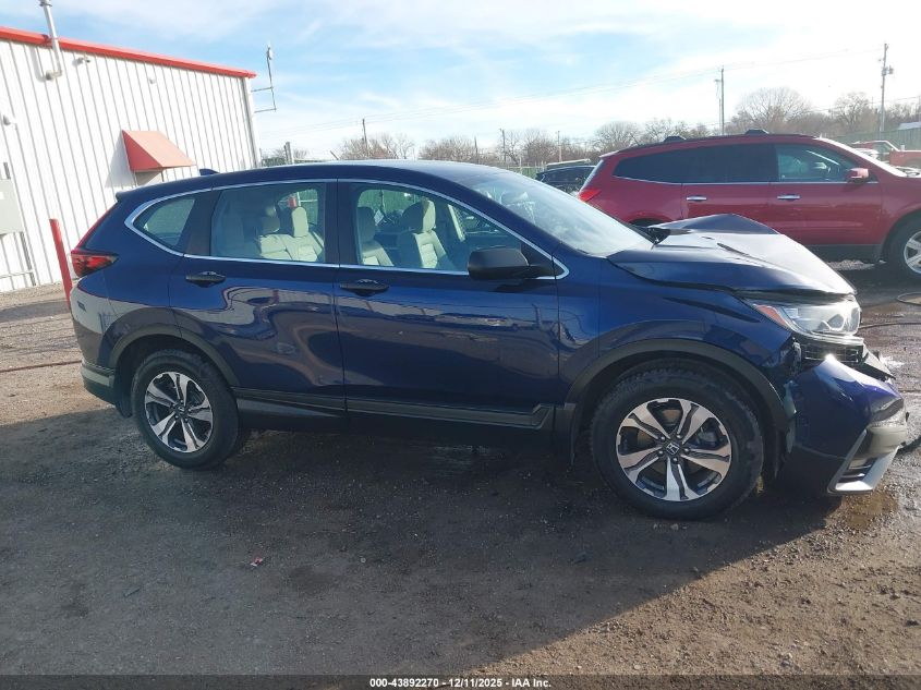 2020 Honda Cr-V 2Wd Lx VIN: 5J6RW1H20LL010705 Lot: 43892270
