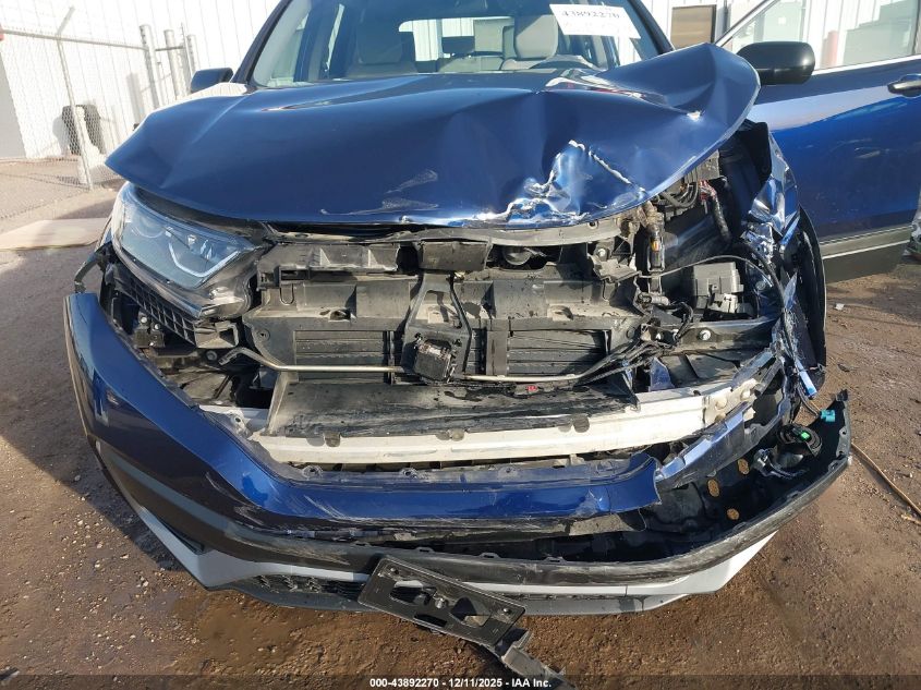 2020 Honda Cr-V 2Wd Lx VIN: 5J6RW1H20LL010705 Lot: 43892270