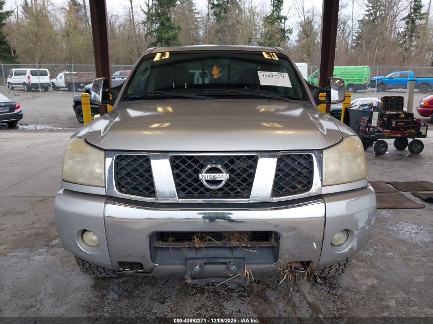 2004 Nissan Titan Le VIN: 1N6AA07B94N575860 Lot: 43892271