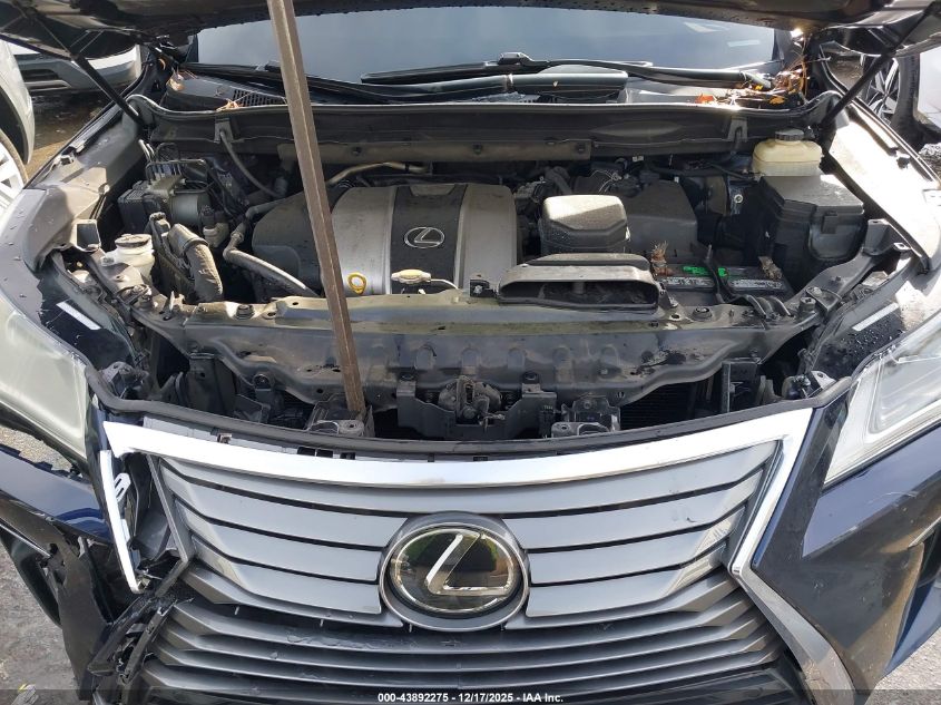 2016 Lexus Rx 350 VIN: 2T2ZZMCA8GC005726 Lot: 43892275