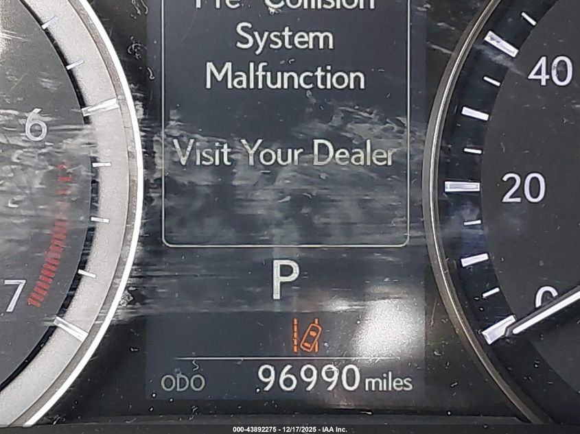 2016 Lexus Rx 350 VIN: 2T2ZZMCA8GC005726 Lot: 43892275