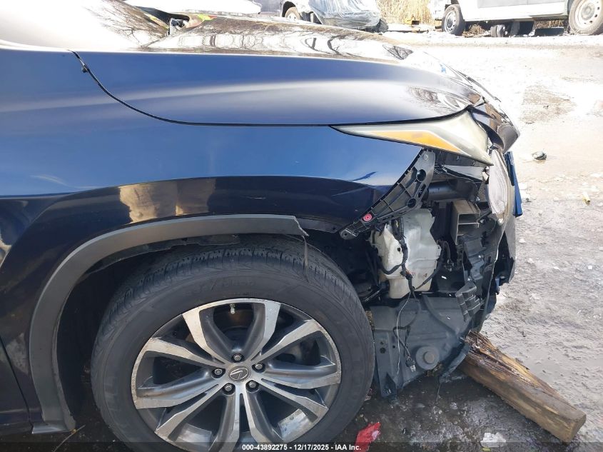 2016 Lexus Rx 350 VIN: 2T2ZZMCA8GC005726 Lot: 43892275